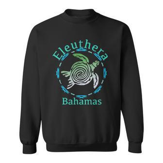 Eleuthera Vintage Tribal Turtle Gift Sweatshirt | Mazezy