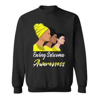 Ewings Sarcoma Awareness Yellow Women Ewings Sarcoma Ewings Sarcoma Awareness Sweatshirt | Favorety