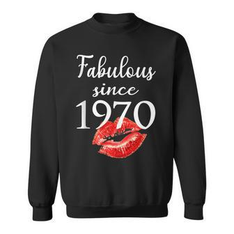 Fabulous Since 1970 Chapter 52 Birthday Gifts Sweatshirt - Seseable