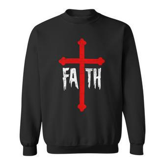 Faith Christ Christian Jesus Lover Ww Sweatshirt - Monsterry
