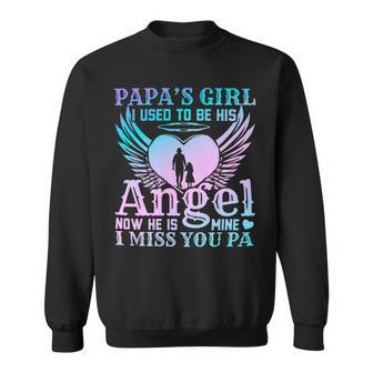 Father Grandpa Daddys Girl Real Cool Daddy Best Dad Fathers Day 58 Family Dad Sweatshirt - Monsterry