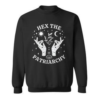 Feminist Witch Hex The Patriarchy Sweatshirt | Mazezy