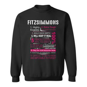 Fitzsimmons Name Gift Fitzsimmons Sweatshirt - Seseable
