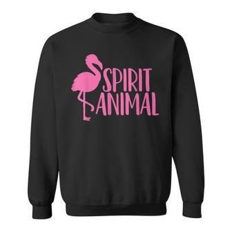 Flamingo Pink Bird V2 Sweatshirt - Thegiftio UK