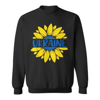 Flower Of Ukraine Sunflower Sweatshirt - Seseable