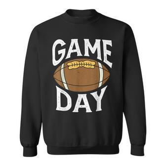 Football Player Vintage Game Day Sweatshirt | Favorety