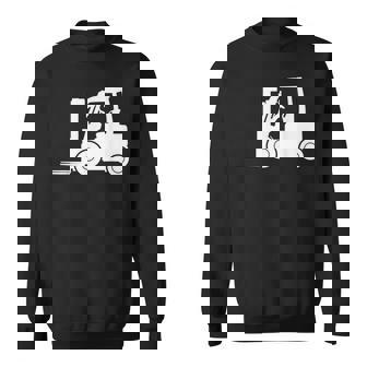 Forklift Bulldozer Tractor Operator Driver Sweatshirt - Thegiftio