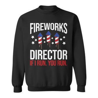 Fourth Of July 4Th July Fireworks Boom Fireworks Director Sweatshirt - Seseable