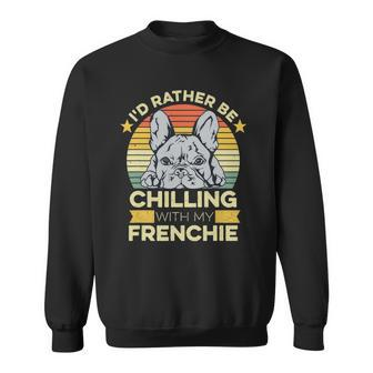 Frenchie For A French Bulldog Owner Sweatshirt | Mazezy UK