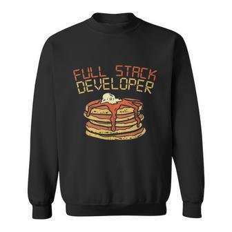Full Stack Developer Funny Programmer Coding Coder V2 Sweatshirt - Monsterry DE