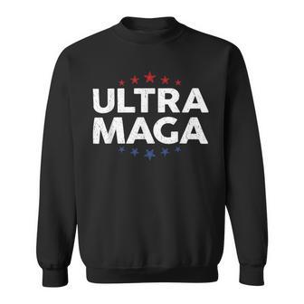 Funny Anti Joe Biden Ultra Maga Support Trump Patriotic Sweatshirt | Favorety AU