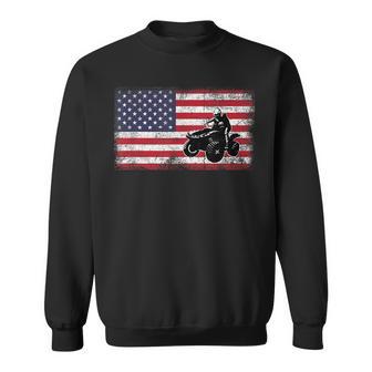 Funny Atv Quad Biker Racing For All Fans Of 50 Cc Quad Atv V2 Sweatshirt - Thegiftio