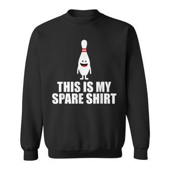 Funny Bowling This Is My Spare Bowling Lovers Sweatshirt - Thegiftio UK