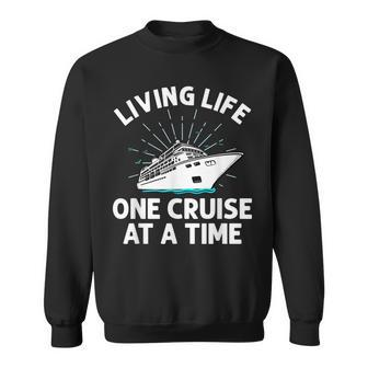 Funny Cruise Art Men Women Family Cruise Vacation Couples Sweatshirt - Thegiftio UK