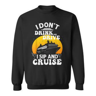 Funny Cruise Design For Men Women Cruise Vacation Boat Trip Sweatshirt - Thegiftio UK