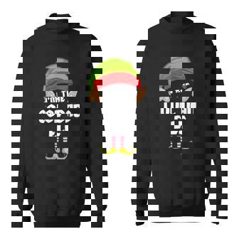 Funny Dad Elf Matching Family Group Pj Christmas Sweatshirt | Mazezy