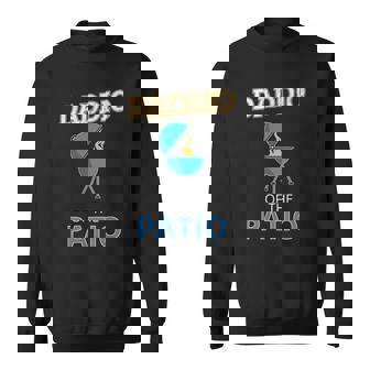 Funny Daddio Of The Patio Fathers Day Bbq Grill Dad V3 Sweatshirt - Thegiftio UK