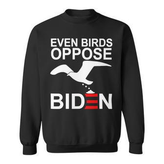 Funny Even Birds Oppose Biden Sweatshirt | Favorety AU