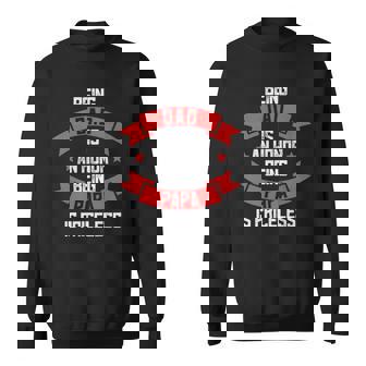 Funny Fathers Day Grandpa Being Papa Is Priceless Fun Sweatshirt - Thegiftio UK