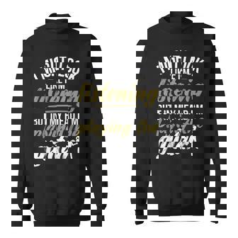 Funny Guitar Player Saying Guitarist I Playing The Guitar Sweatshirt - Thegiftio