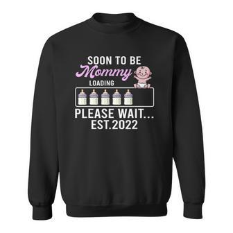 Funny New Mom Pregnancy Announcement Soon To Be Mommy Sweatshirt | Mazezy