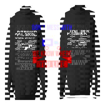 Funny Postal Worker V2 Sweatshirt - Thegiftio