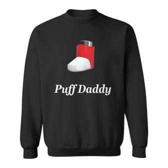 Funny Puff Daddy Asthma Awareness Gift Sweatshirt | Mazezy