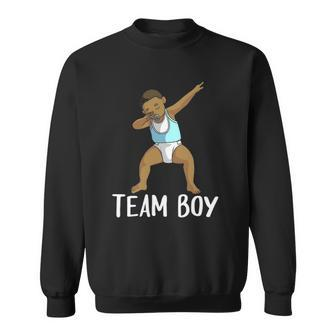 Funny Team Boy Gender Reveal Gift Men Women Cool Baby Boy Sweatshirt | Mazezy CA