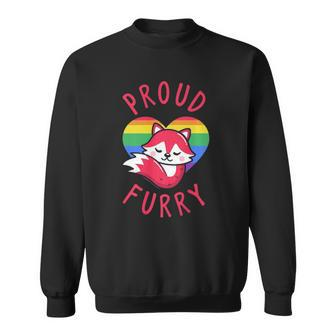 Furry Cosplay Or Furry Convention Or Proud Furry Sweatshirt | Mazezy