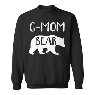 G Mom Grandma Gift G Mom Bear Sweatshirt - Seseable