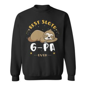 G Pa Grandpa Gift Best Sloth G Pa Ever Sweatshirt - Seseable