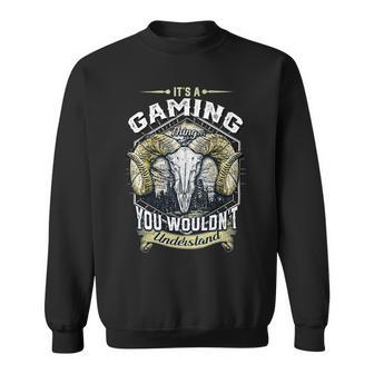 Gaming Name Shirt Gaming Family Name V2 Sweatshirt - Monsterry UK