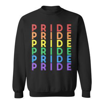 Gay Pride Rainbow Love Wins Lgbt Equality Sweatshirt - Thegiftio UK