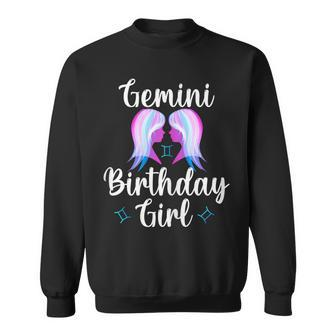 Gemini Birthday Girl V2 Sweatshirt - Seseable