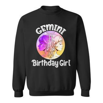 Gemini Birthday Girl V3 Sweatshirt - Seseable