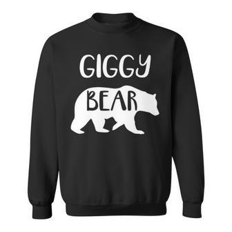 Giggy Grandma Gift Giggy Bear Sweatshirt - Seseable