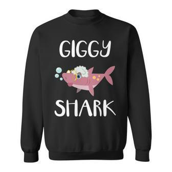 Giggy Grandma Gift Giggy Shark V2 Sweatshirt - Seseable