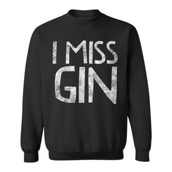Gin Lover Funny Pregnancy For Women Who Love Drinking Sweatshirt - Thegiftio UK
