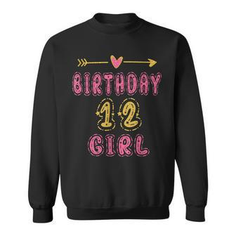 Girls 12Th Birthday Idea For 12 Years Old Daughter Sweatshirt - Seseable