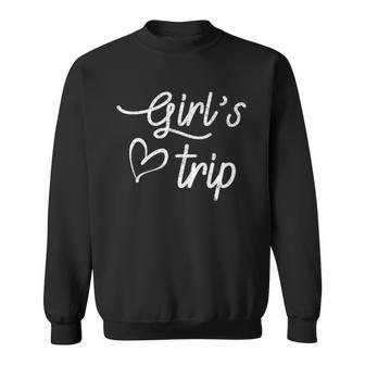 Girls Trip Heart Lover Creative 2022 Gift Sweatshirt - Thegiftio UK
