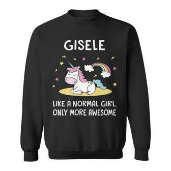 Gisele Name Gift Gisele More Awesome Sweatshirt - Seseable