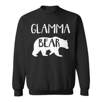 Glamma Grandma Gift Glamma Bear Sweatshirt - Seseable