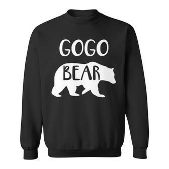 Gogo Grandma Gift Gogo Bear Sweatshirt - Seseable
