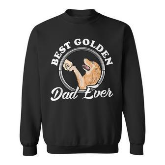 Golden Retriever Lovers Design Golden Retriever Dad Sweatshirt - Thegiftio UK