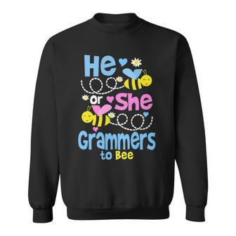 Grammers Grandma Gift He Or She Grammers To Bee Sweatshirt - Seseable