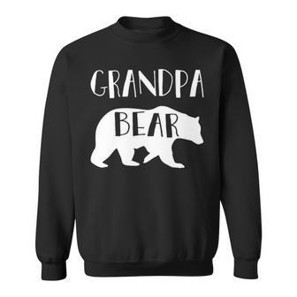 Grandpa Gift Grandpa Bear Sweatshirt - Seseable
