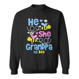 Grandpa Gift He Or She Grandpa To Bee Sweatshirt - Seseable