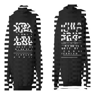 Graphic 365 Poppa Grandfather Is For Old Guys Men Sweatshirt - Thegiftio UK