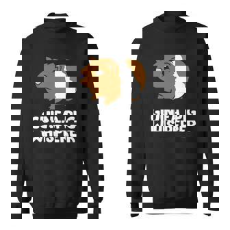 Guinea Pig Whisperer Funny Guinea Pig Sweatshirt - Thegiftio