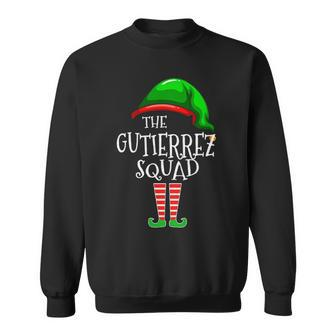 Gutierrez Name Gift The Gutierrez Squad Sweatshirt - Seseable